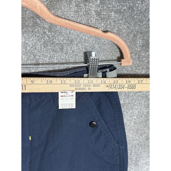 Vintage Genuine Sonoma Cargo Tactical Pants Boys Size 32H Husky Blue Pockets NWT - Picture 5 of 8